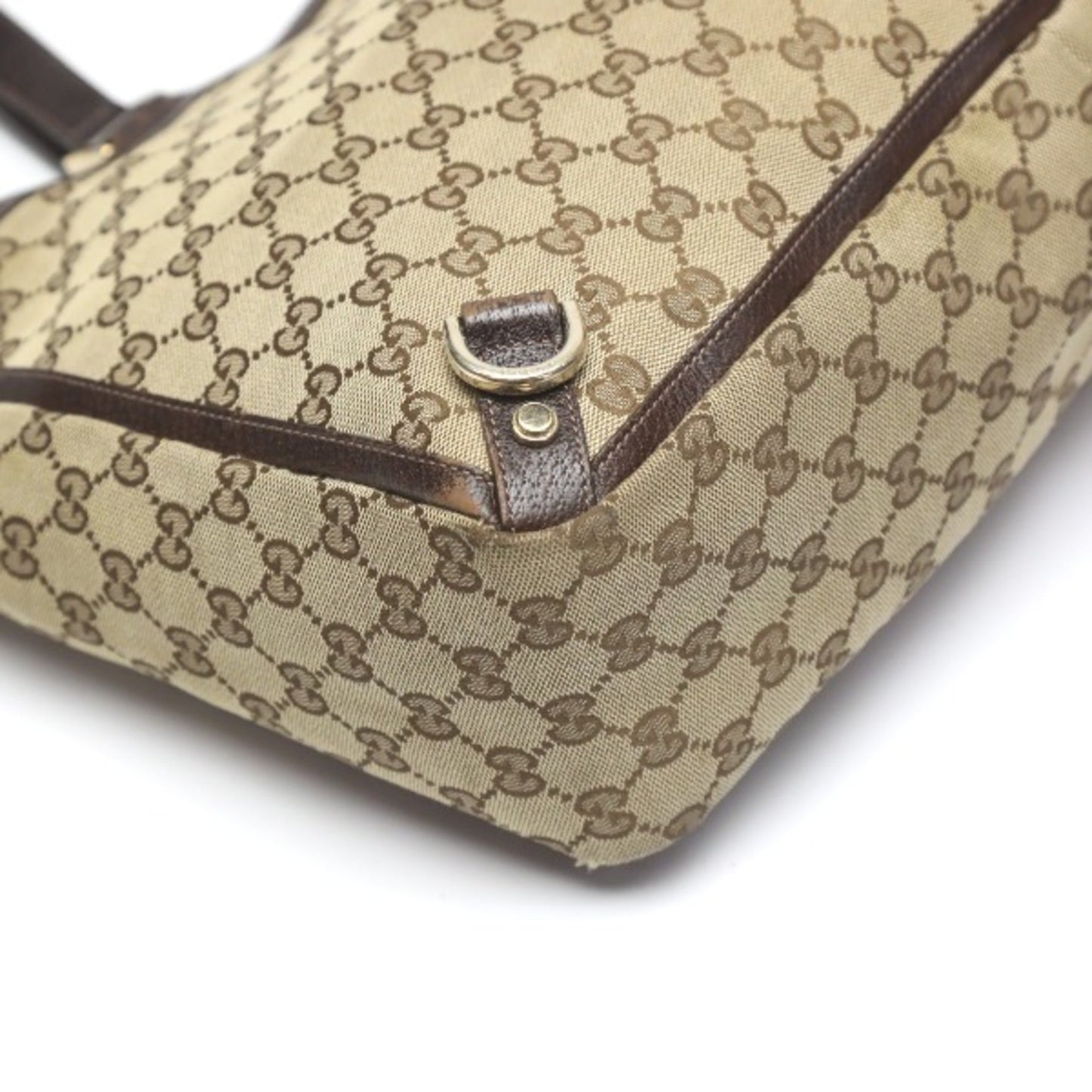 GUCCI handbag GG pattern  brown tote bag