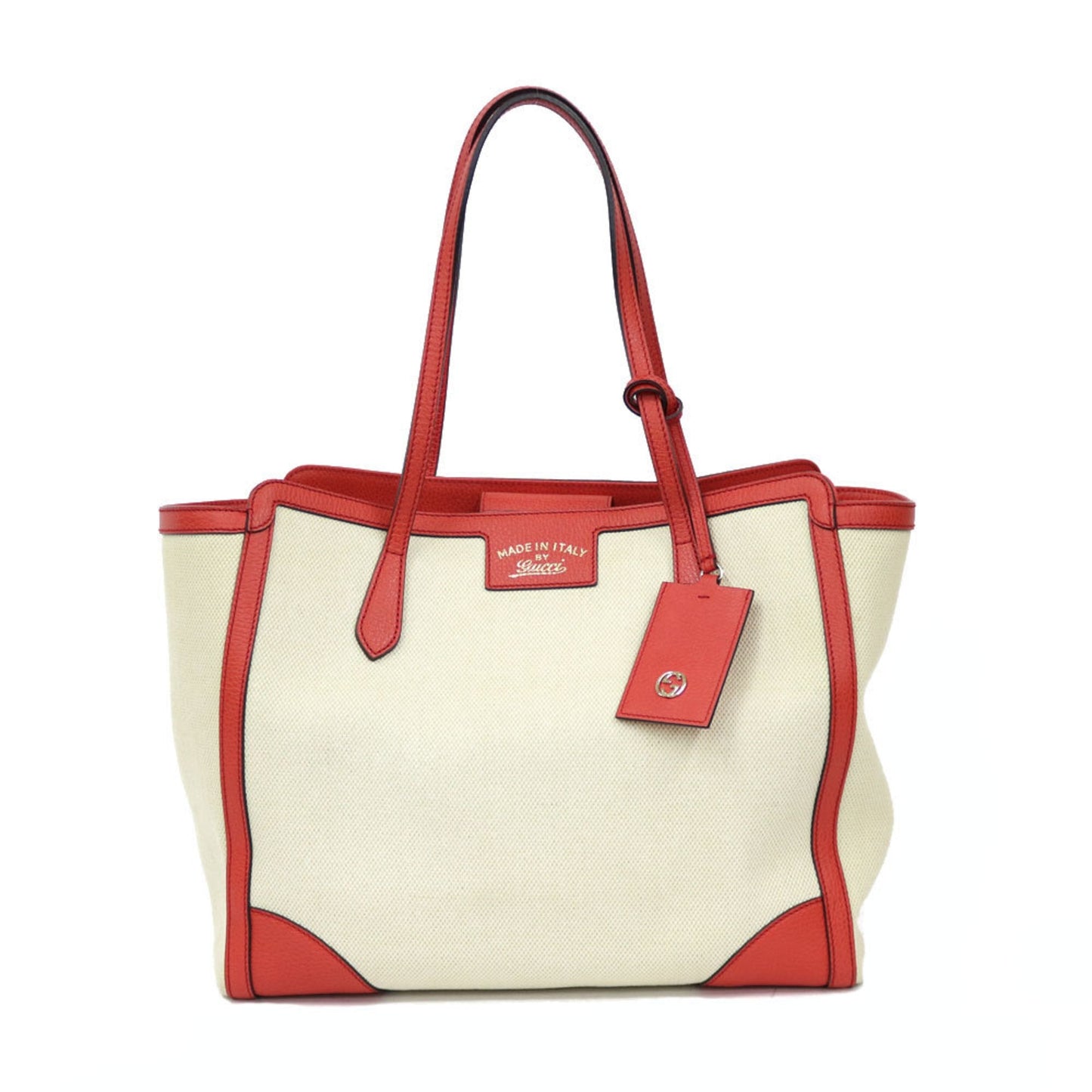 Gucci Shoulder Bag Tote Beige Ladies