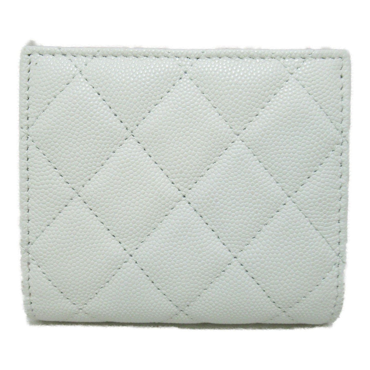 CHANEL wallet White Caviar Skin [Grained Calf] AP3055