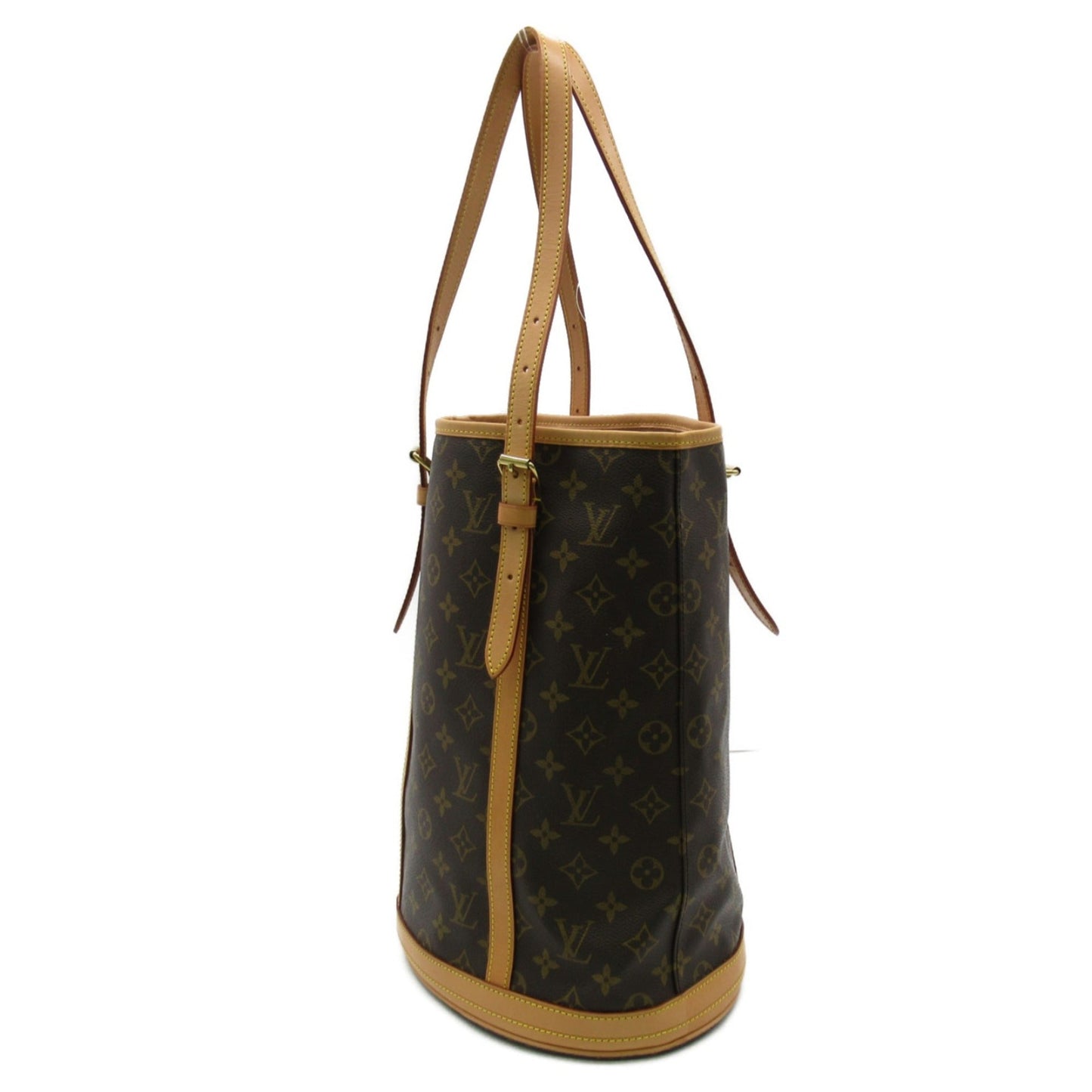 LOUIS VUITTON Bucket GM Tote Bag Brown Monogram PVC coated canvas M42236