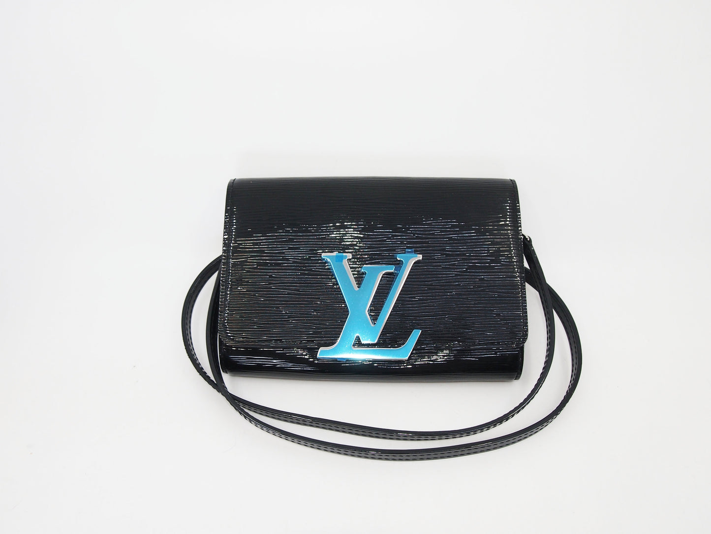 LOUIS VUITTON Louise PM Epi Patent Clutch