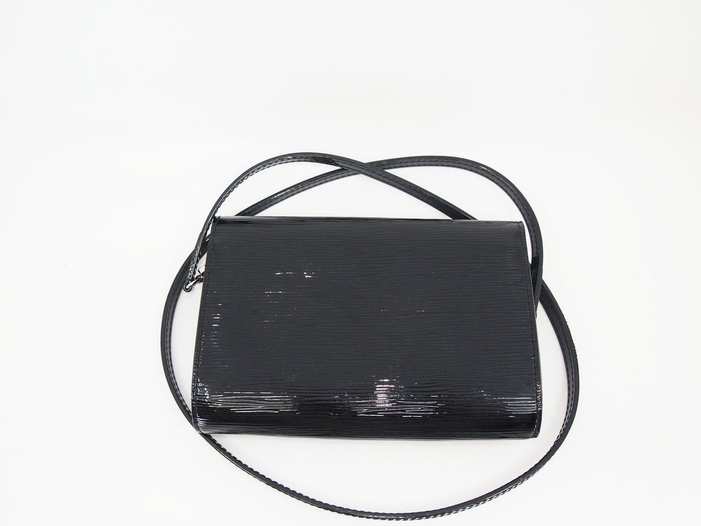 LOUIS VUITTON Louise PM Epi Patent Clutch