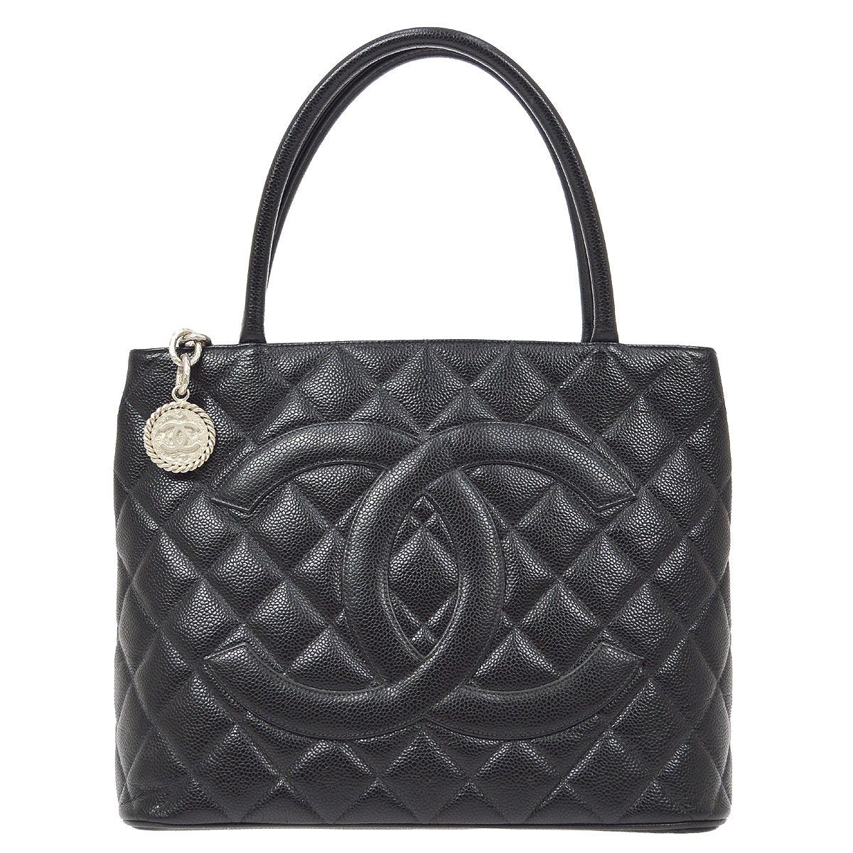 CHANEL 2000-2001 Medallion Tote SHW 70568