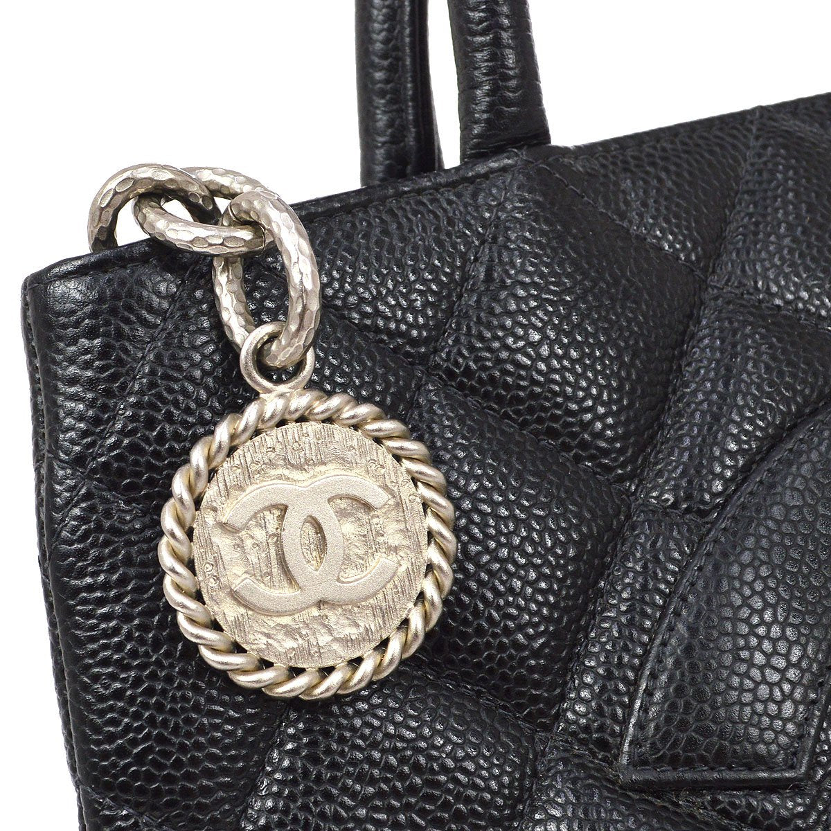 CHANEL 2000-2001 Medallion Tote SHW 70568