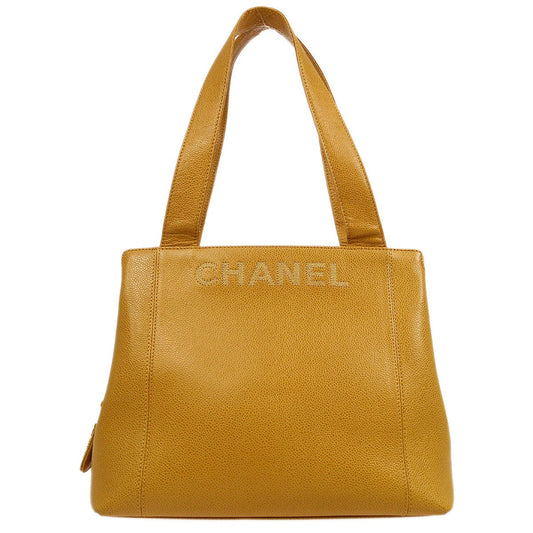 CHANEL 1997-1999 Beige Caviar Tote