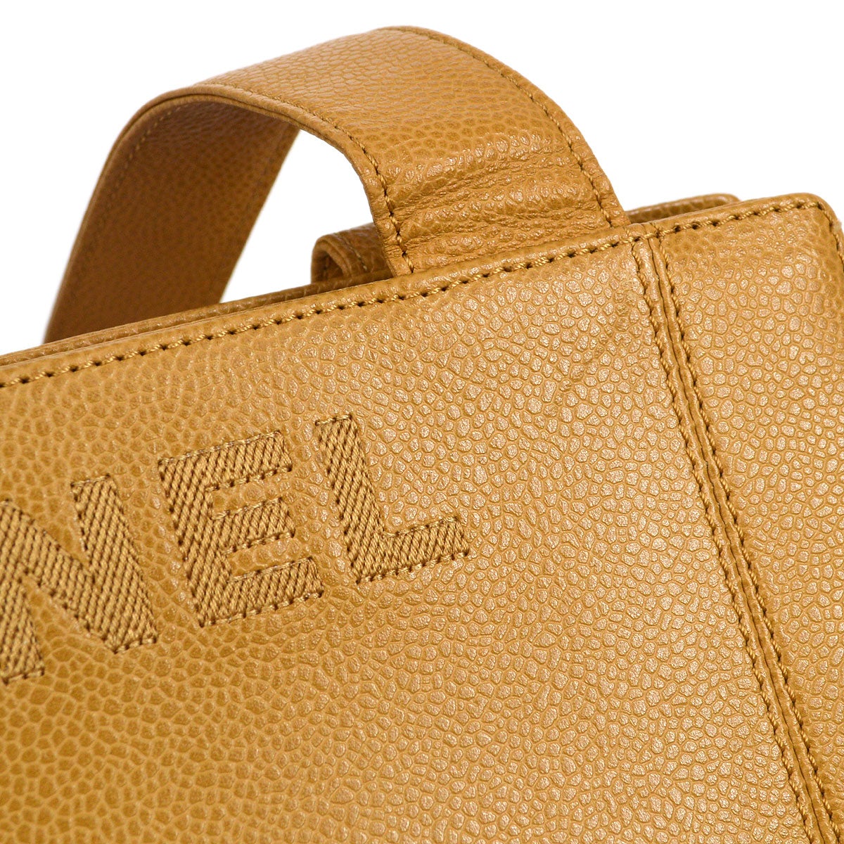 CHANEL 1997-1999 Beige Caviar Tote 02662