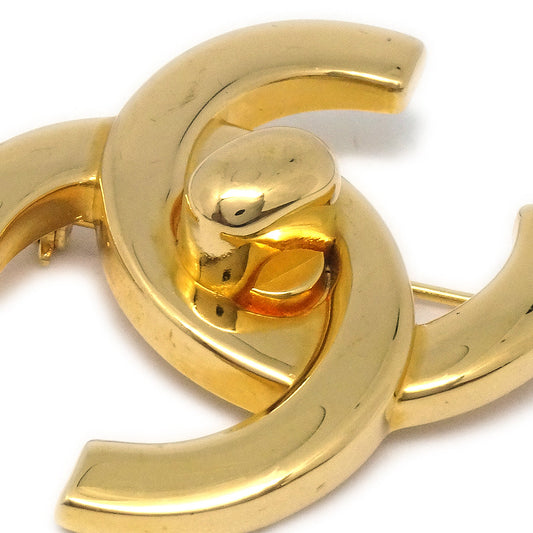 CHANEL★ 1996 CC Turnlock Brooch 96A 27307