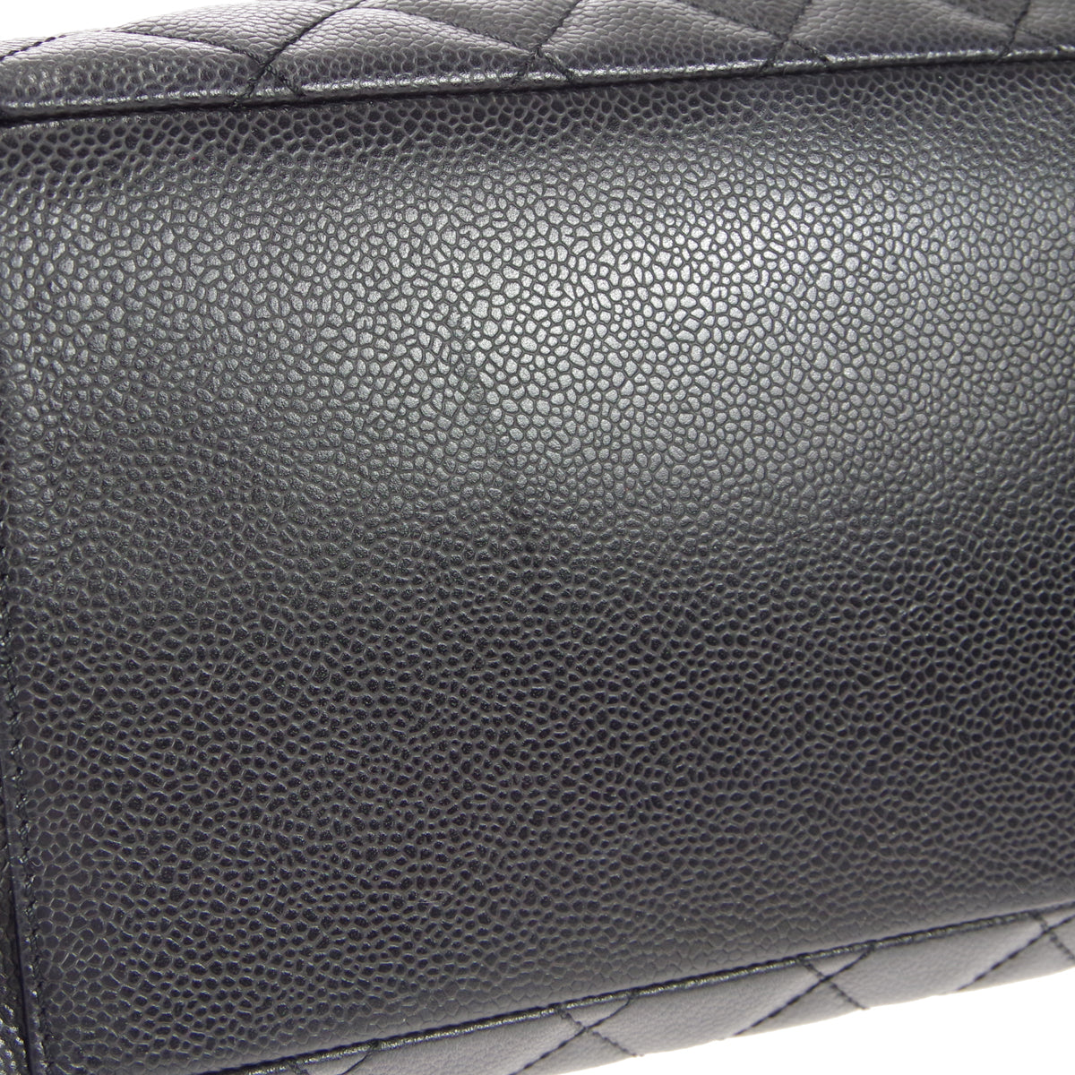 CHANEL 2009-2010 Grand Shopping Tote GST Black Caviar