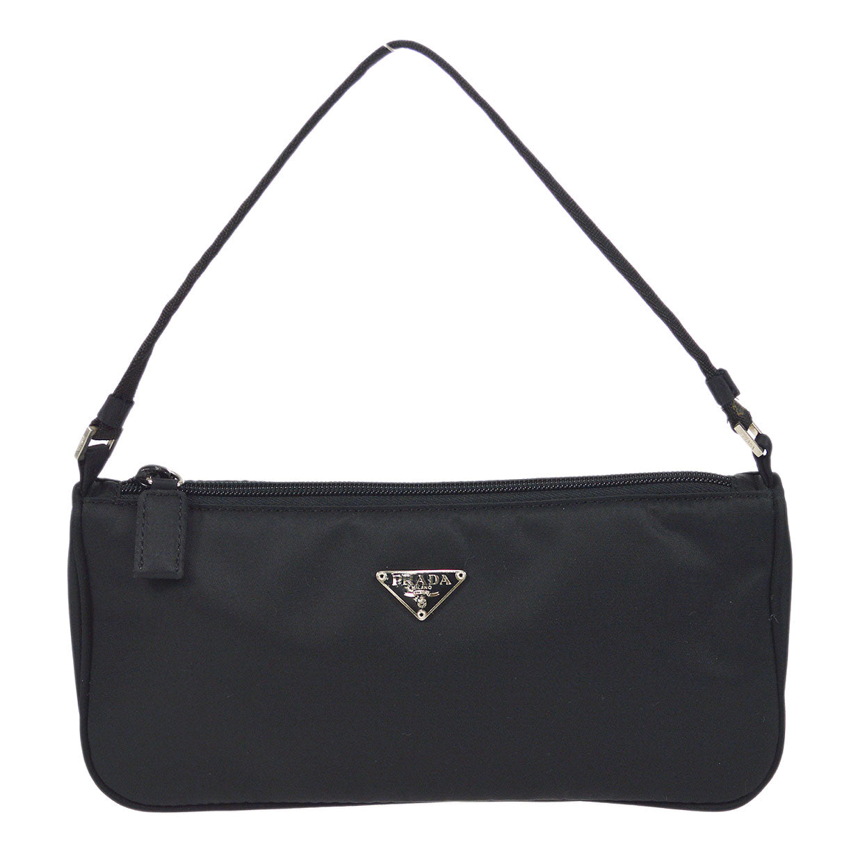 PRADA * 28 Handbag Black Nylon