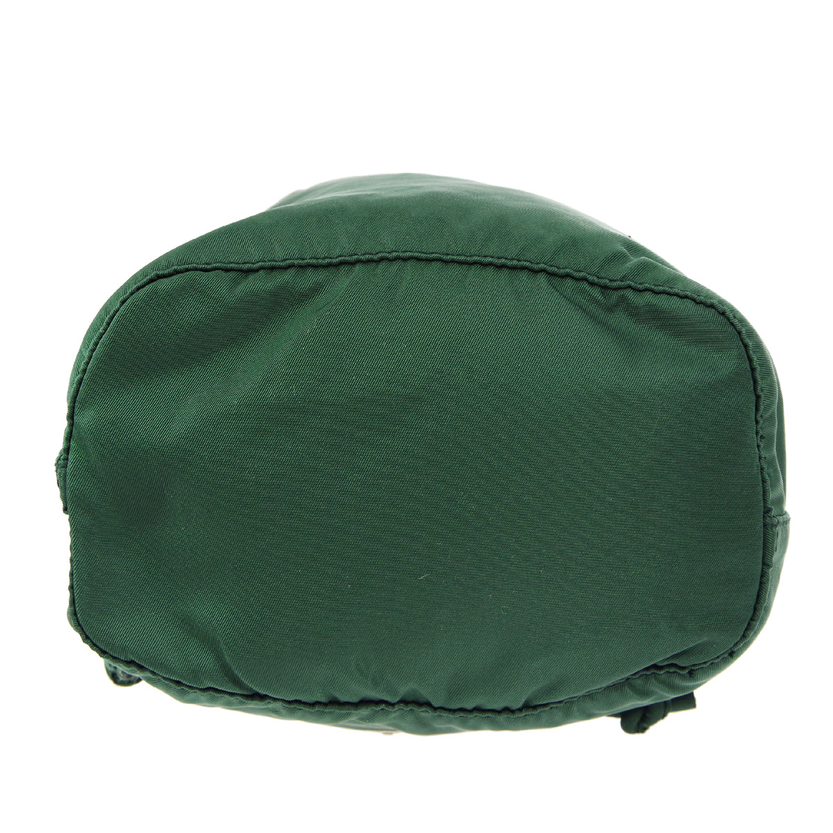 PRADA Drawstring Mini Pouch Green Nylon