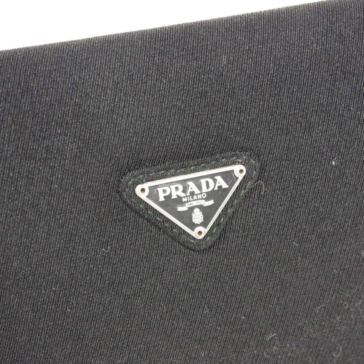 PRADA * Plastic Chain Shoulder Bag Black