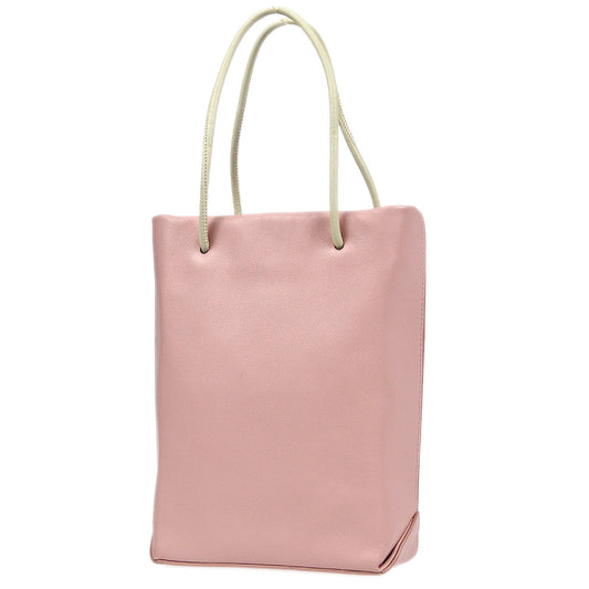 CHANEL 2008-2009 Essential Tote Pink Calfskin 96859