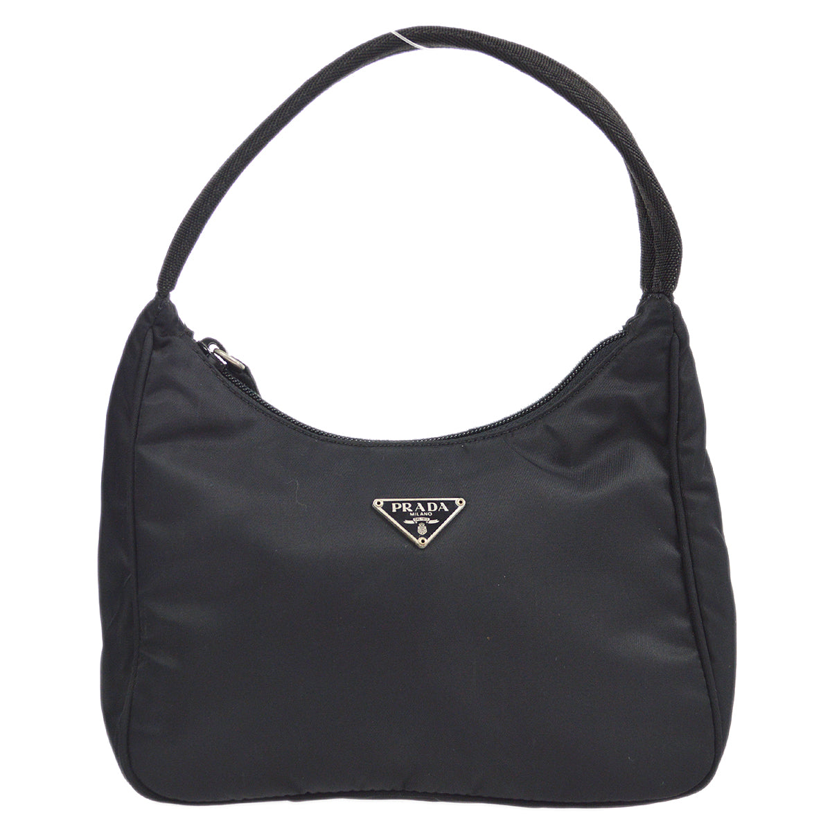 PRADA * Hobo Bag Black Nylon 67450