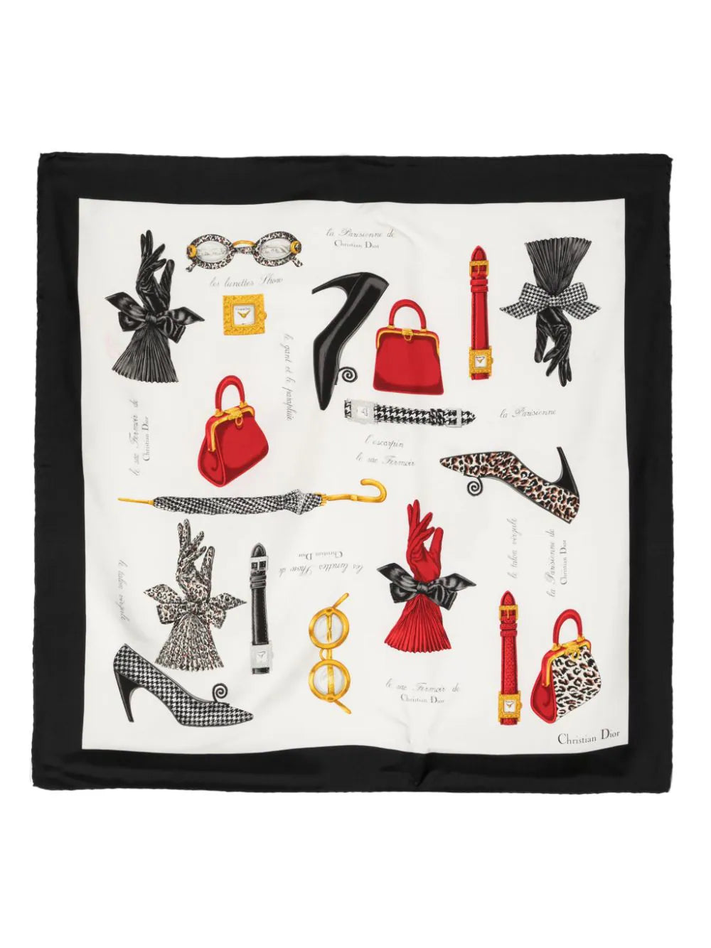 DIOR La Parisienne Silk Scarf