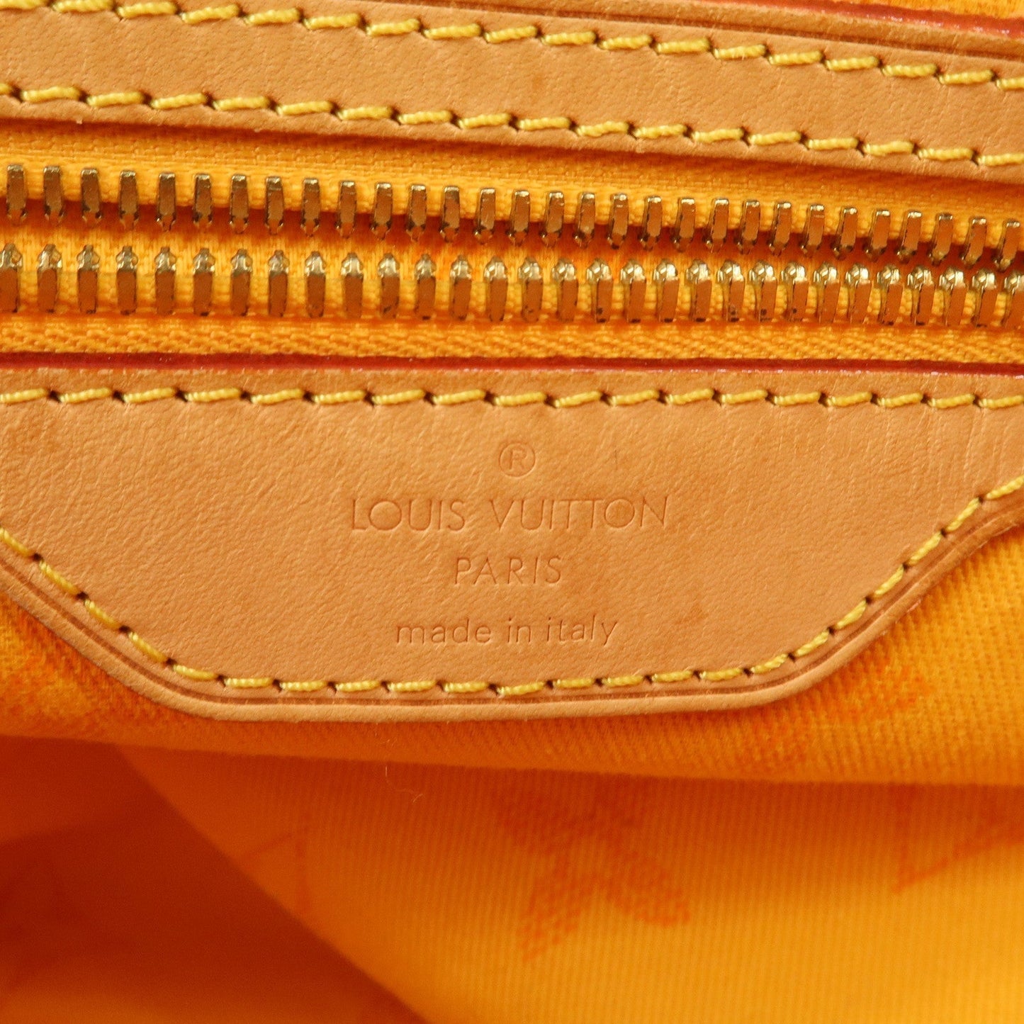 Louis Vuitton Plein Soleil Cabas PM Tote Bag Jaune Passion M94145