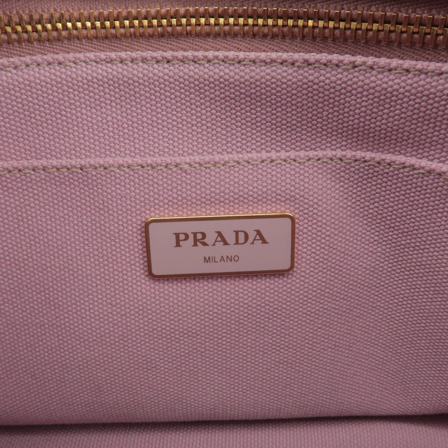 Prada Canapa Mini Canvas 2Way Bag Shoulder Bag Lavender 1BG439