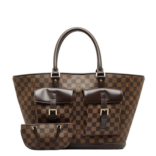 Louis Vuitton Damier Manosque GM Handbag Tote Bag N51120