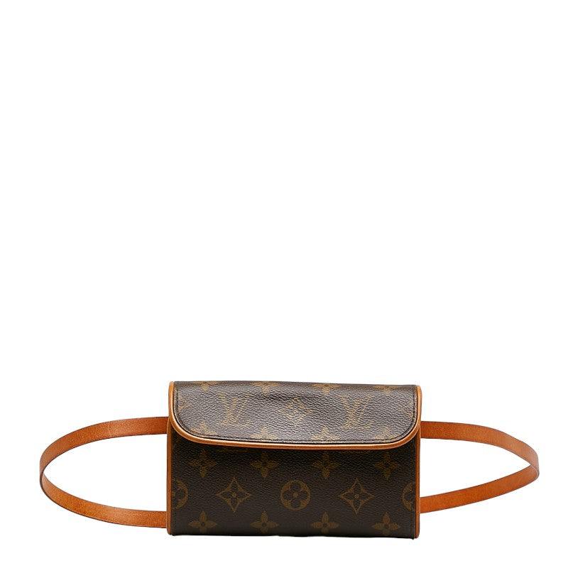 Louis Vuitton Monogram Pochette Florentine S Belt Bag M51855 Brown