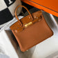 HM Birkin Brown For Women Gold Toned Hardware 11.8in/30cm