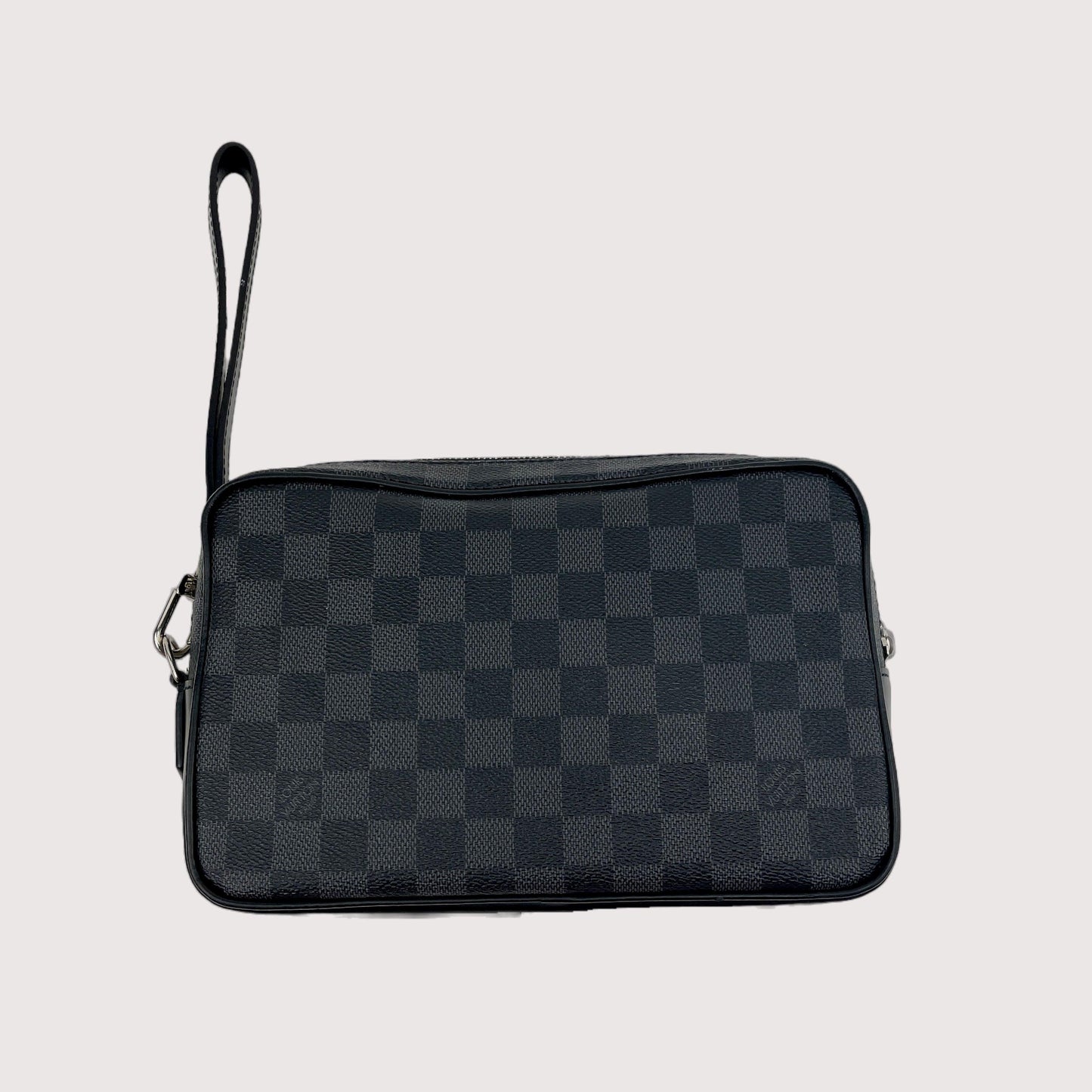 LOUIS VUITTON Kasai Clutch Damier Graphite