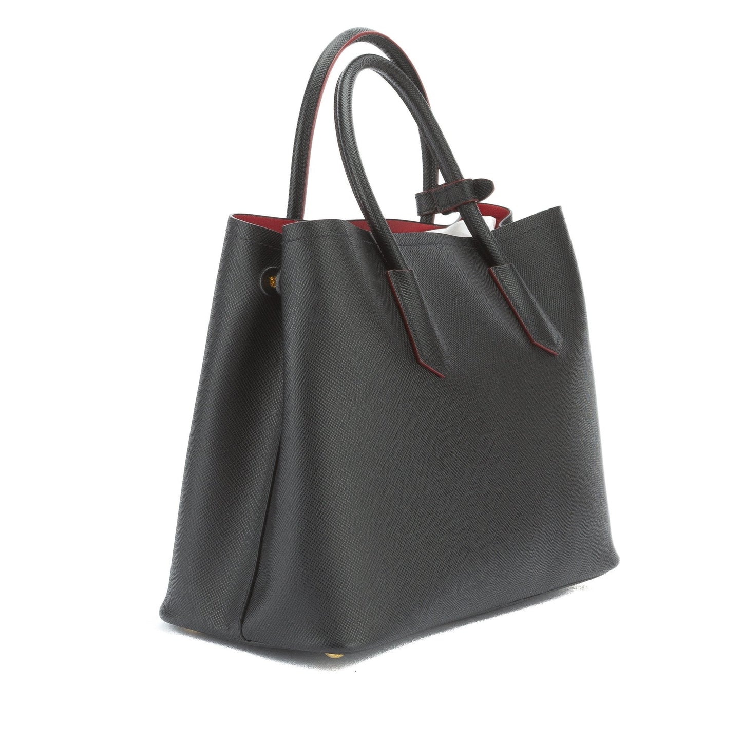 Prada Black Saffiano Cuir Leather Tote (New with Tags)