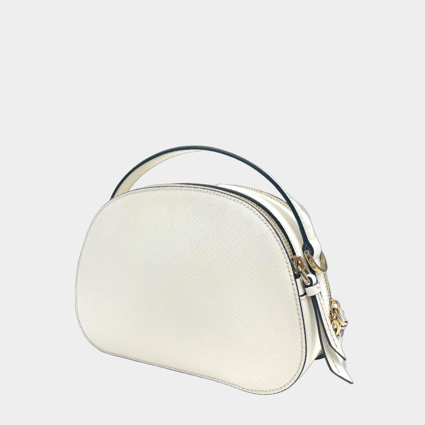 PRADA Saffiano Lux Odette Crossbody Bag