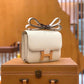 HM Constance 23 Epsom White For Women, Handbags, Shoulder Bags 9in/23cm