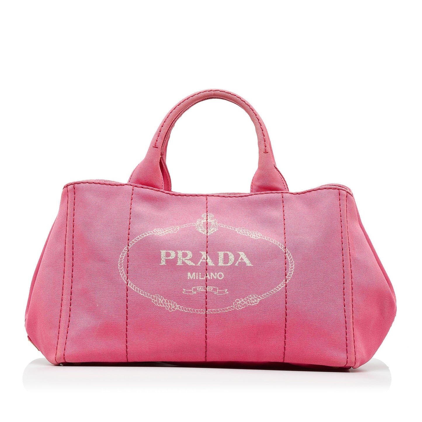 PRADA Canapa Logo Satchel