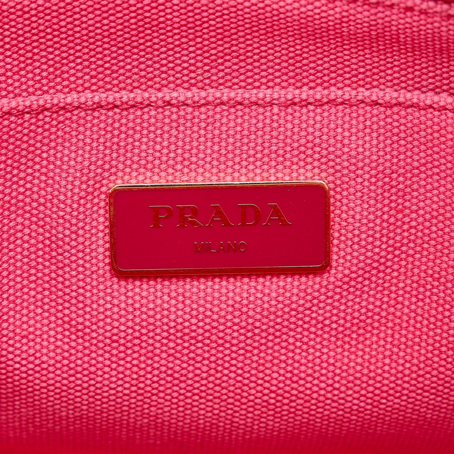 PRADA Canapa Logo Satchel