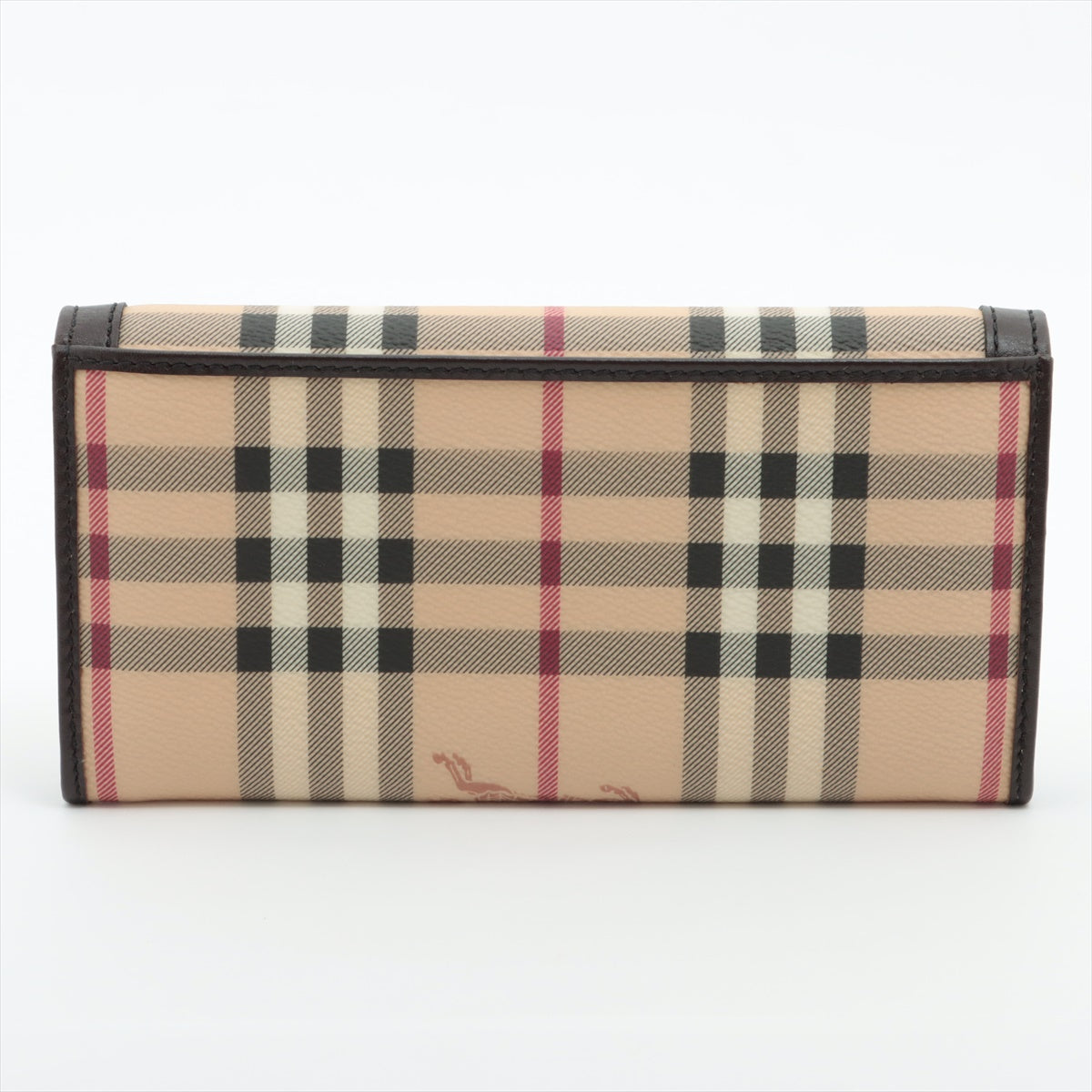 Burberry Leather Long Wallet Beige