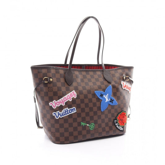 Louis Vuitton Neverfull NM Tote Limited Edition Patches Damier MM