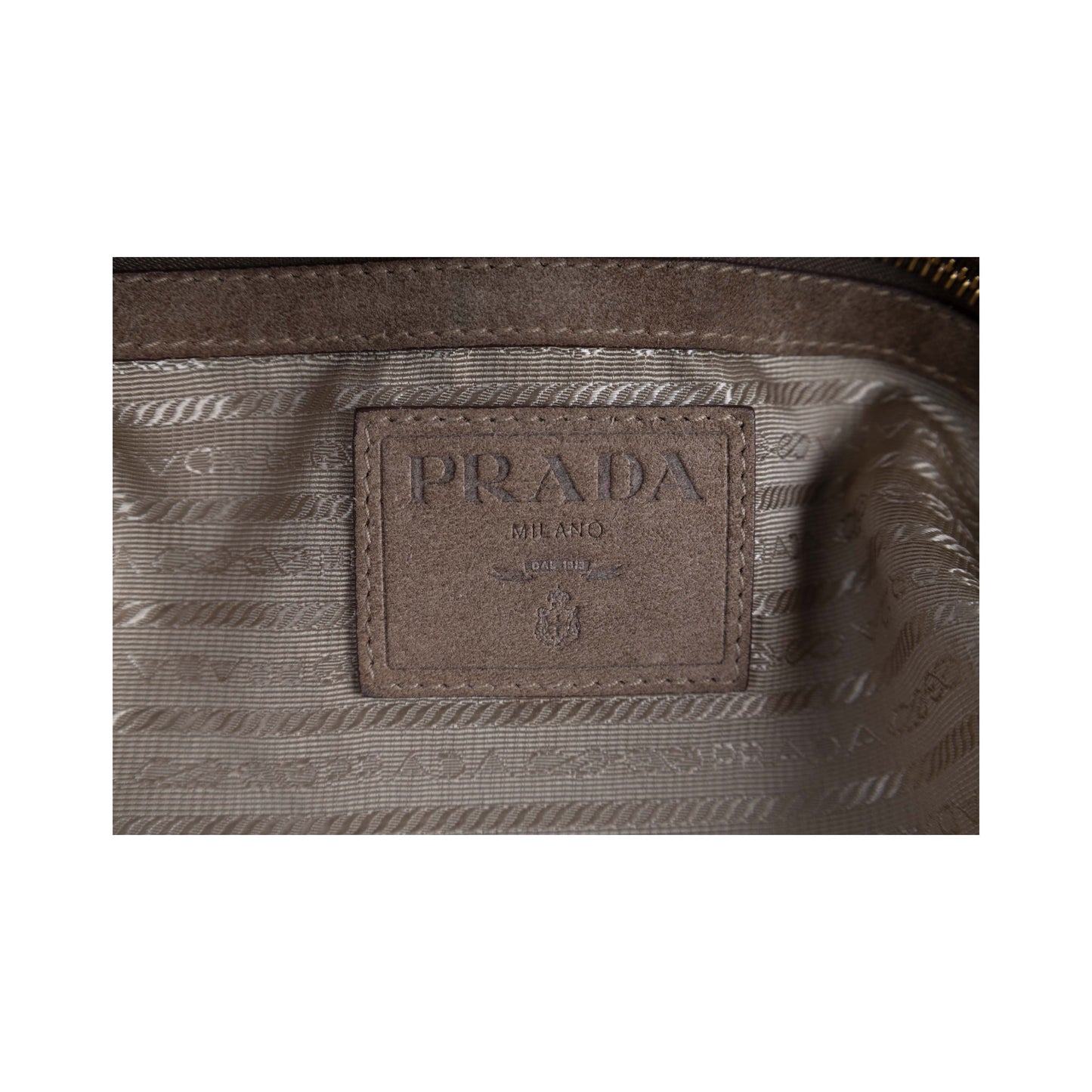 PRADA Prada Antik Cervo Hobo Bag