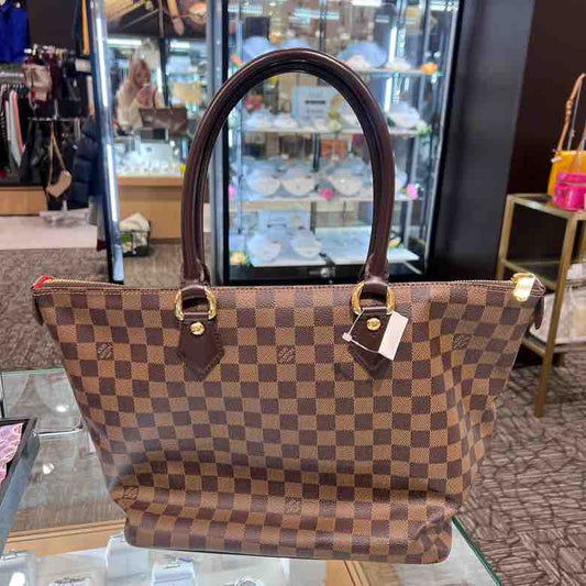 Louis Vuitton Damier Canvas Saleya MM Tote Bag