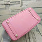 HM Birkin Pink For Women Gold Toned Hardware 14in/35cmÂ