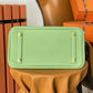HM Birkin Nata Swift Green For Women Gold Toned Hardware 10in/25cm