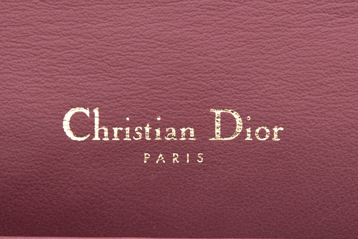 Christian Dior Blush Patent Lady Dior Pouch Cross-Body