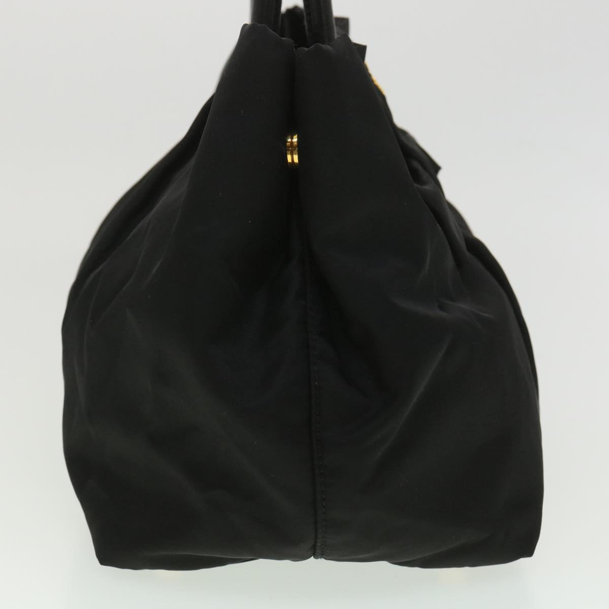 PRADA Hand Bag Nylon Black  33979