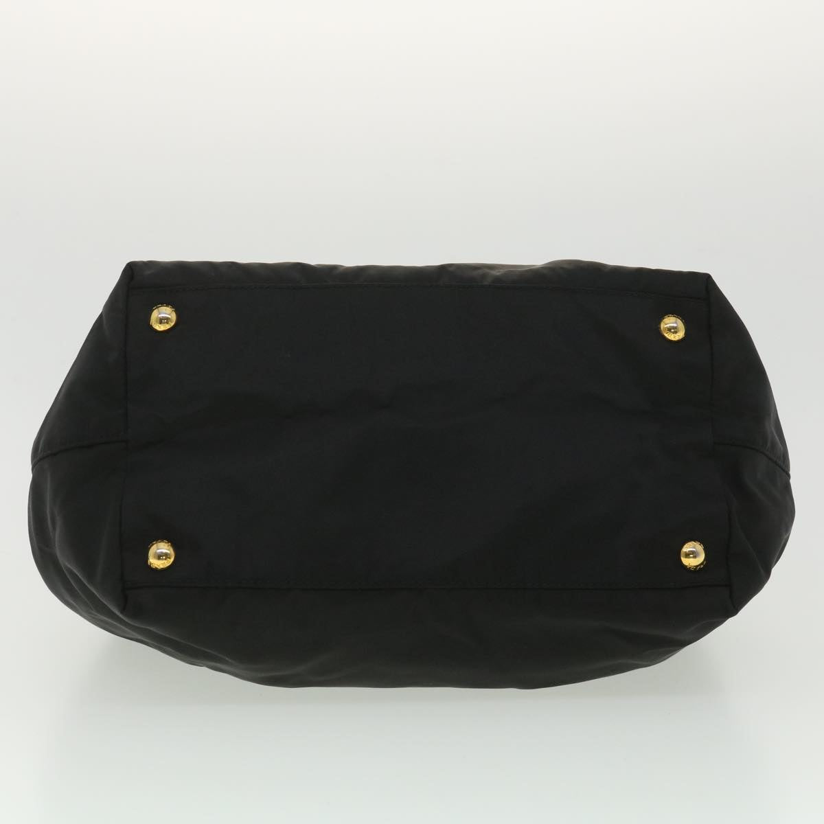 PRADA Hand Bag Nylon Black  33979