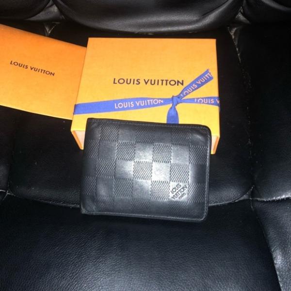 Louis Vuitton Multiple Wallet Damier Infini Leather Onyx