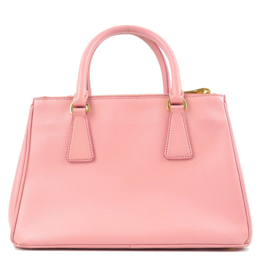 Prada Leather 2Way Hand Bag Shoulder Bag Pink