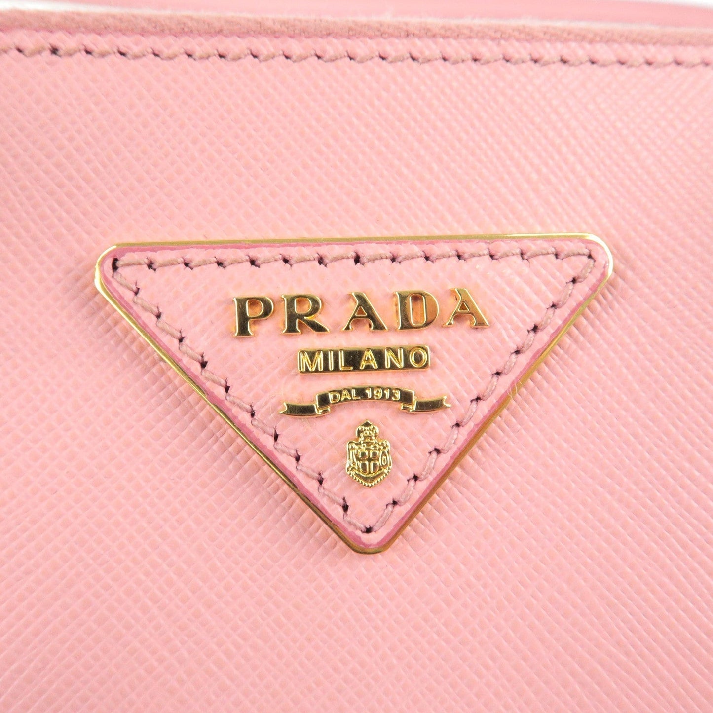 Prada Leather 2Way Hand Bag Shoulder Bag Pink