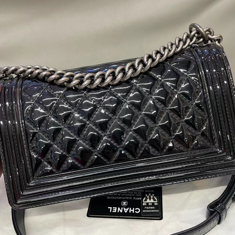 Chanel Leboy Bag, Patent