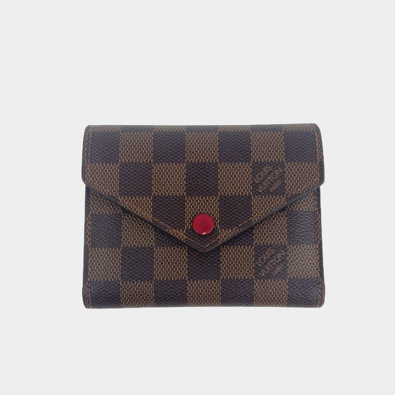 LOUIS VUITTON Victorine Damier Ebene Wallet