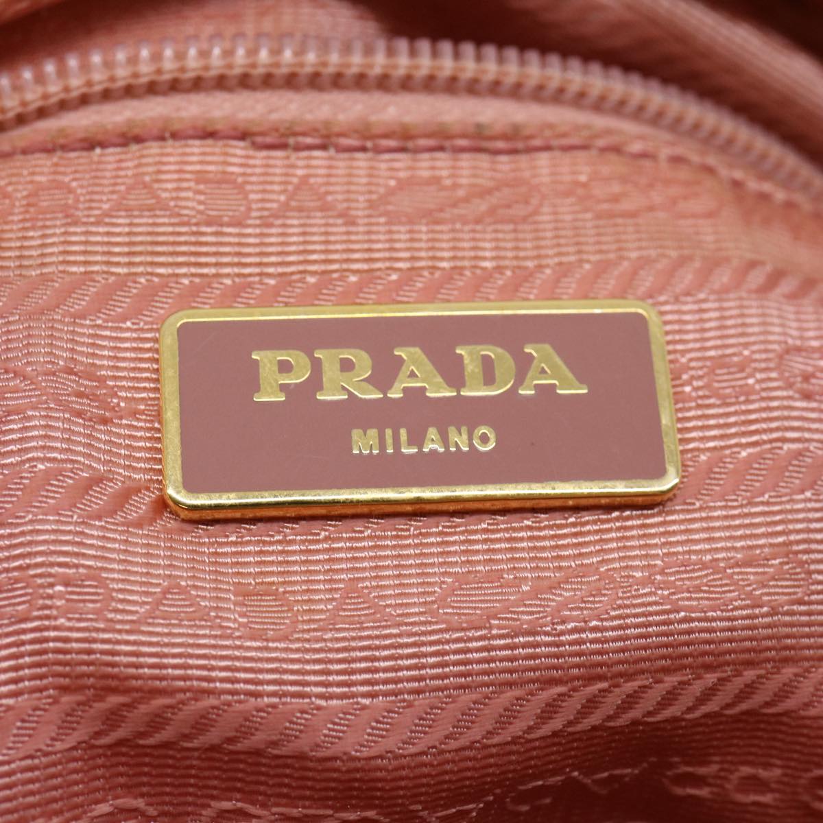 PRADA Hand Bag Nylon 2way Pink  36630