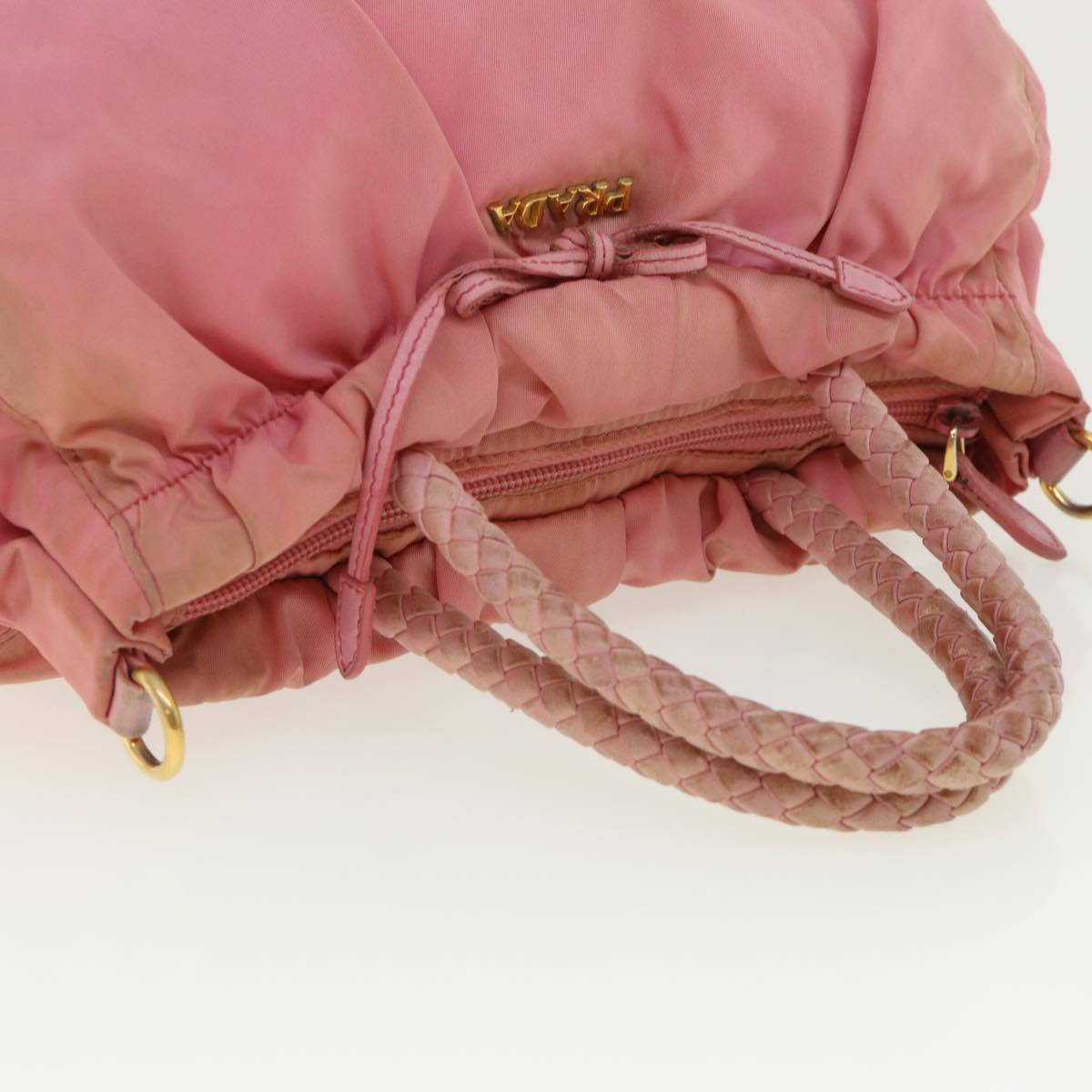 PRADA Hand Bag Nylon 2way Pink  36630