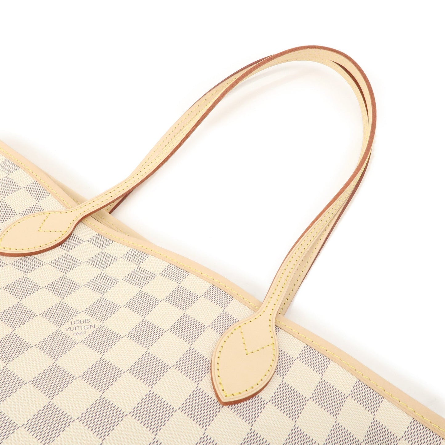 Louis Vuitton Damier Azur Neverfull MM Tote Bag N41361