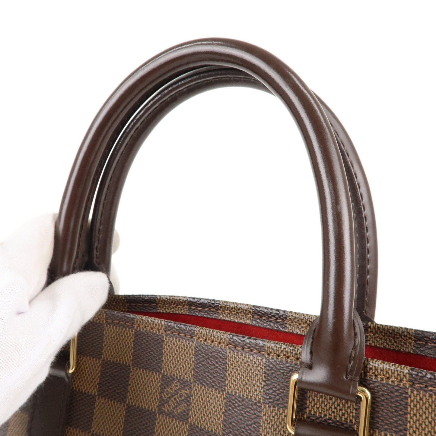 Louis Vuitton Damier Ebene Sac Pla Tote Bag Hand Bag N51140