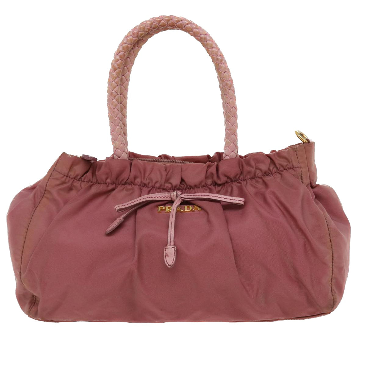 PRADA Shoulder Bag Nylon 2way Pink  36966