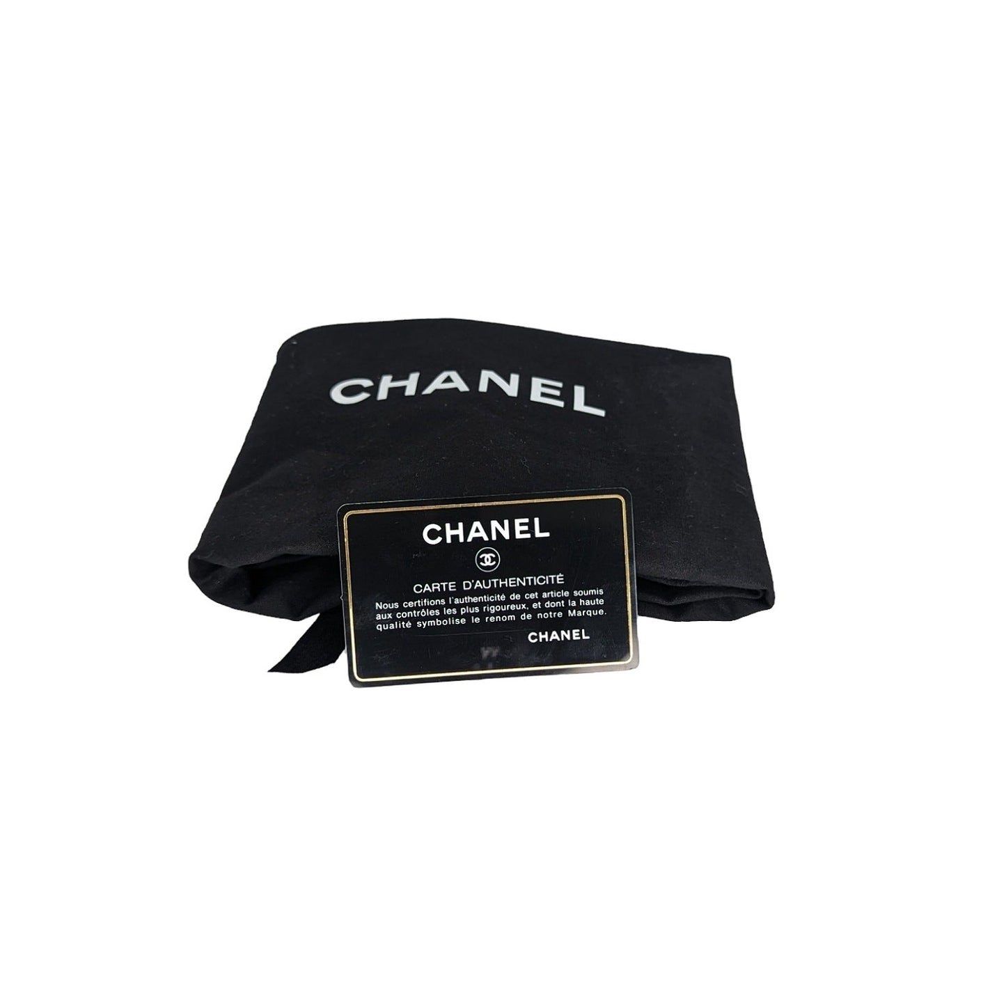 Chanel bags Black Caviar Quilted Small In & Out Camera Case