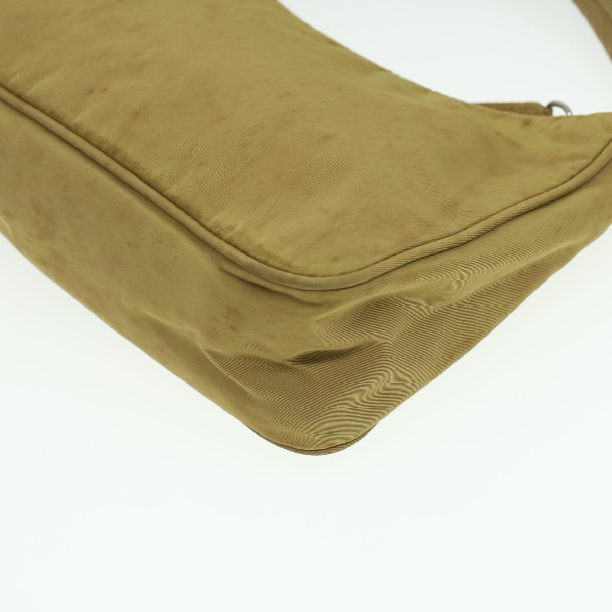 PRADA Accessory Pouch Nylon Khaki  37012